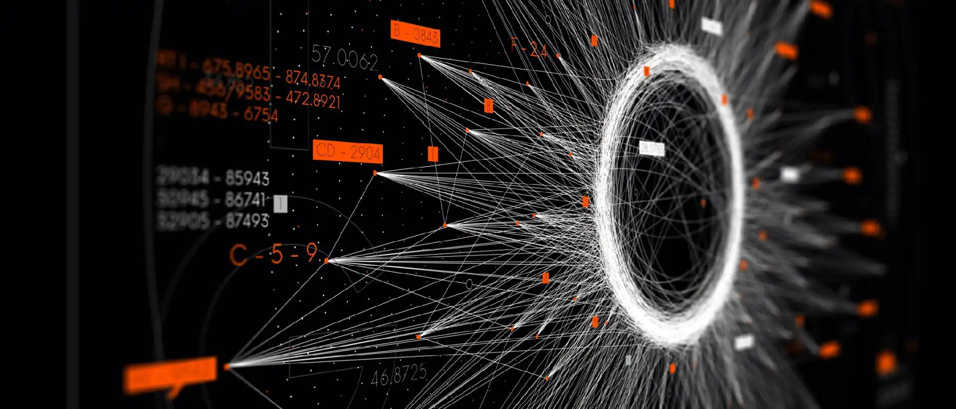 Data visualization of capital flow and attrition.